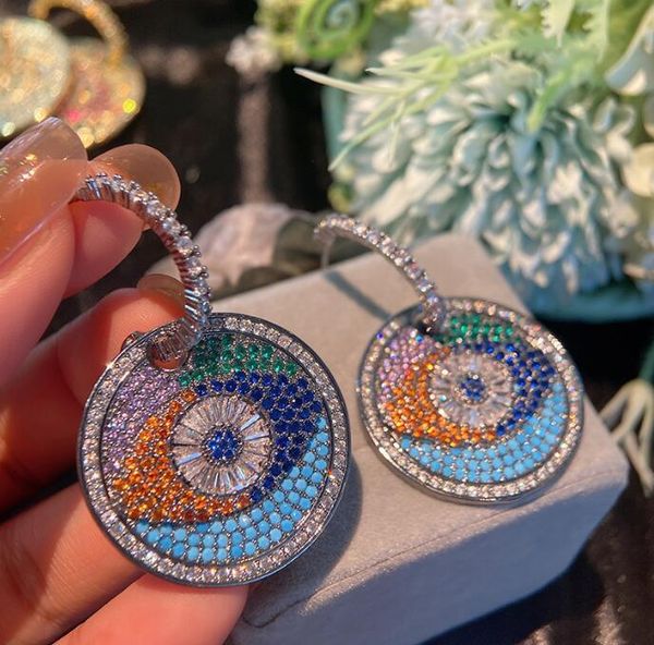 knot s925 exaggerated personality eye earrings mixed color zircon women c ring classic jewelry, Silver
knot s925 exaggerated personality eye earrings mixed color zircon women c ring classic jewelry, Silver
