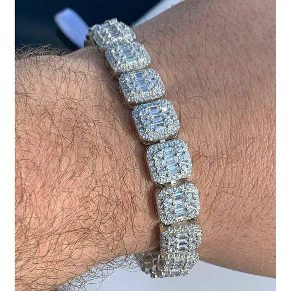 bangle iced out bling hip hop men jewelry rock punk silver color 5a cubic zirconia cz cluster ice bracelet, Black
bangle iced out bling hip hop men jewelry rock punk silver color 5a cubic zirconia cz cluster ice bracelet, Black