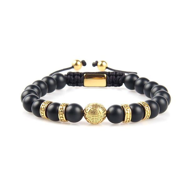 bangle ailatu stainless steel lion bracelet black macrame jewelry 8mm matte black onyx stone classic men's accessories
bangle ailatu stainless steel lion bracelet black macrame jewelry 8mm matte black onyx stone classic men's accessories