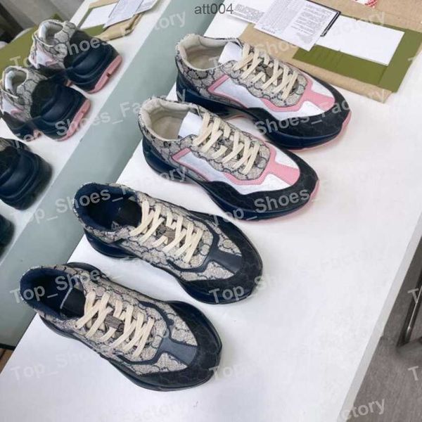 2023 rhyton sneakers designer women shoes beige men trainers vintage luxury chaussures ladies shoe designers sneaker size 35-46 with box, Black
2023 rhyton sneakers designer women shoes beige men trainers vintage luxury chaussures ladies shoe designers sneaker size 35-46 with box, Black