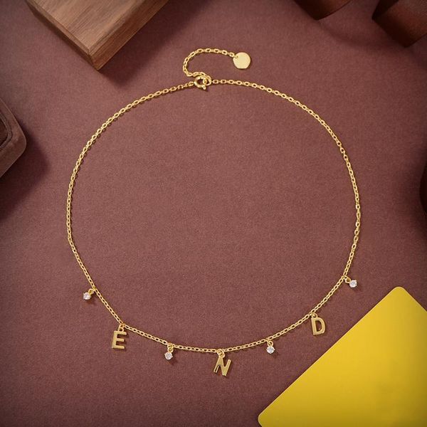 necklaces new trend luxury designer metal women necklace letter zirconia pendant necklace for women, Silver
necklaces new trend luxury designer metal women necklace letter zirconia pendant necklace for women, Silver