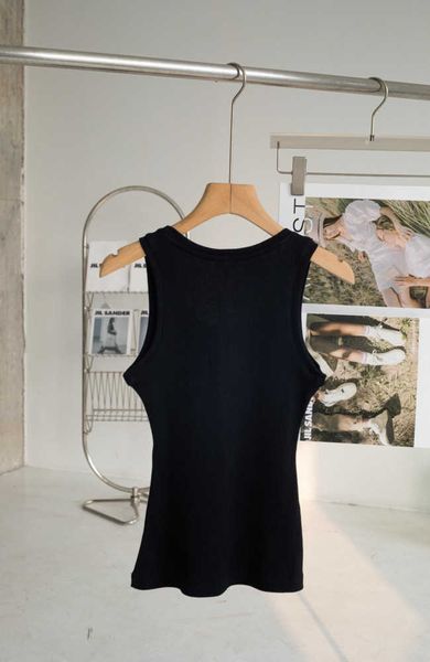 designer women tanks camis anagrams-embroidered cotton-blend tank shorts designer skirts yoga suit two piece dress bra vest ladies solid vi, White
designer women tanks camis anagrams-embroidered cotton-blend tank shorts designer skirts yoga suit two piece dress bra vest ladies solid vi, White