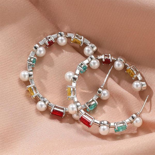 huggie colorful circle c hoop earrings for teens trend 2022 pearl luxury piercing fine women square crystal jewelry party gift vintage, Golden;silver
huggie colorful circle c hoop earrings for teens trend 2022 pearl luxury piercing fine women square crystal jewelry party gift vintage, Golden;silver