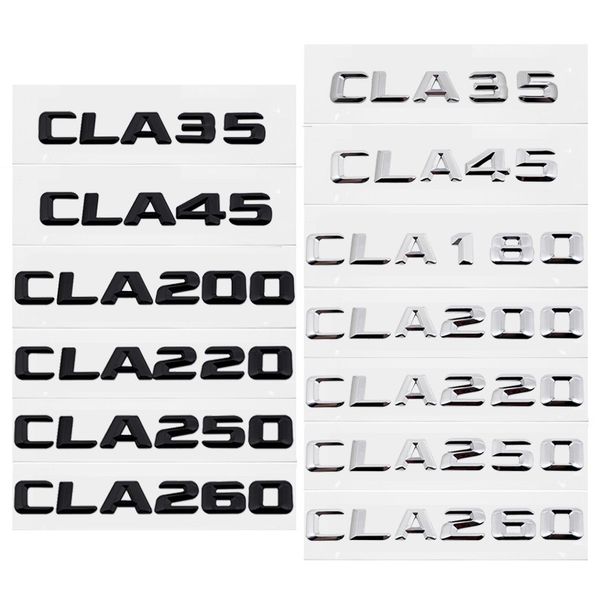 for mercedes benz cla class amg cla35 cla45 cla63 cla180 cla200 cla220 cla250 sticker rear trunk letter badge emblem logo
for mercedes benz cla class amg cla35 cla45 cla63 cla180 cla200 cla220 cla250 sticker rear trunk letter badge emblem logo