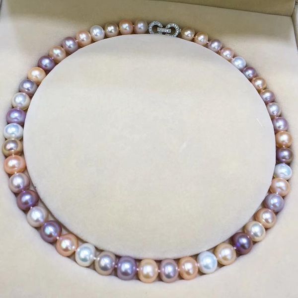 necklaces sinya new arrival very high luster and clean 1011mm nearly round freshwater pearls strand necklace chokers for mum women ladies, Silver
necklaces sinya new arrival very high luster and clean 1011mm nearly round freshwater pearls strand necklace chokers for mum women ladies, Silver