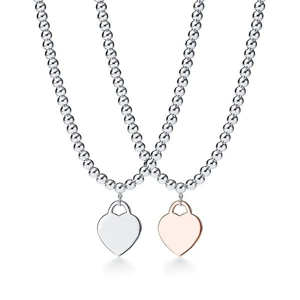 necklaces fashion women's classic 4mm bead necklace big love pendant classic cute sweet birthday gift, Silver
necklaces fashion women's classic 4mm bead necklace big love pendant classic cute sweet birthday gift, Silver