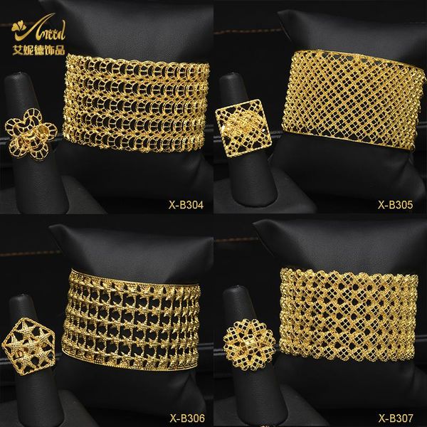bangle aniid luxury 24k dubai gold color woman bracelet wedding tassels cuff bracelet with ring bridal bangles indian jewellery gift, Black
bangle aniid luxury 24k dubai gold color woman bracelet wedding tassels cuff bracelet with ring bridal bangles indian jewellery gift, Black