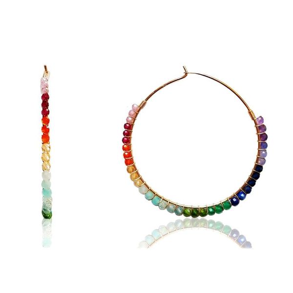 huggie lii ji rainbow stone 925 sterling silver 18k gold color big hoop earrings tiny small stone beaded earrings for women girls gift, Golden;silver
huggie lii ji rainbow stone 925 sterling silver 18k gold color big hoop earrings tiny small stone beaded earrings for women girls gift, Golden;silver