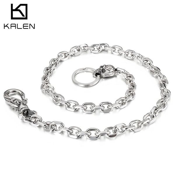 bangle kalen trendy rock men's trouser chain bracelet aualuse hook accessories stainless steel 700mm jewelry, Black
bangle kalen trendy rock men's trouser chain bracelet aualuse hook accessories stainless steel 700mm jewelry, Black