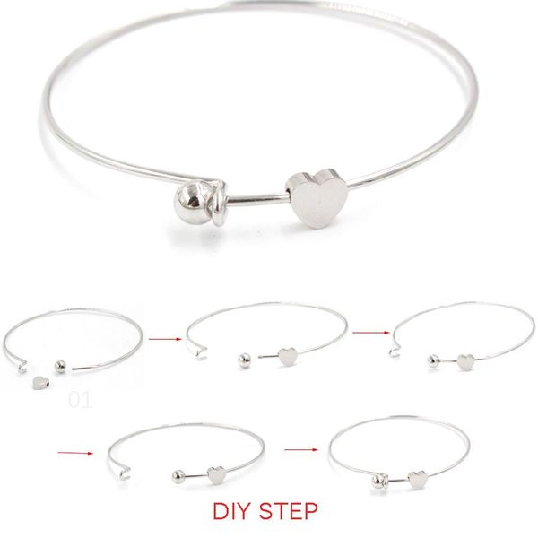 bangle fnixtar stainless steel wire expandable bracelet base adjustable bangle diy charm bracelets bangles inner dia 60mm 50piece/lot, Black
bangle fnixtar stainless steel wire expandable bracelet base adjustable bangle diy charm bracelets bangles inner dia 60mm 50piece/lot, Black