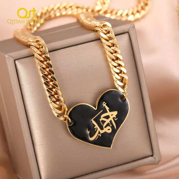 necklaces custom arabic enamel name necklace personalized enamel chain for women stainless steel jewelry charms arabic gift for women men, Silver
necklaces custom arabic enamel name necklace personalized enamel chain for women stainless steel jewelry charms arabic gift for women men, Silver