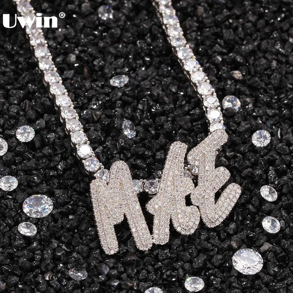 necklaces uwin hip hop jewelry doublelayer cursive font name pendants necklaces cubic zirconia pendants backward clasps for men abd women, Silver
necklaces uwin hip hop jewelry doublelayer cursive font name pendants necklaces cubic zirconia pendants backward clasps for men abd women, Silver