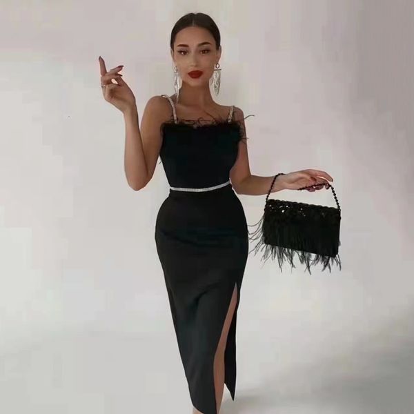 basic casual dresses beading bandages dress women black feathers elegant clothing celebrity party club bodycon midi dresses 230520, Black;gray
basic casual dresses beading bandages dress women black feathers elegant clothing celebrity party club bodycon midi dresses 230520, Black;gray