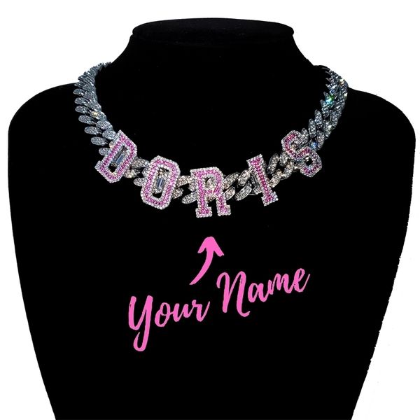 strands strings iced out custom letters nameplate choker chain name necklace with pink stones accessories birthday gift 230519, Black
strands strings iced out custom letters nameplate choker chain name necklace with pink stones accessories birthday gift 230519, Black