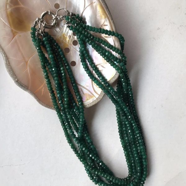 necklaces 6 strands necklaces six layers exaggerated jewelry elegant bridesmaid birthday wedding year, Silver
necklaces 6 strands necklaces six layers exaggerated jewelry elegant bridesmaid birthday wedding year, Silver