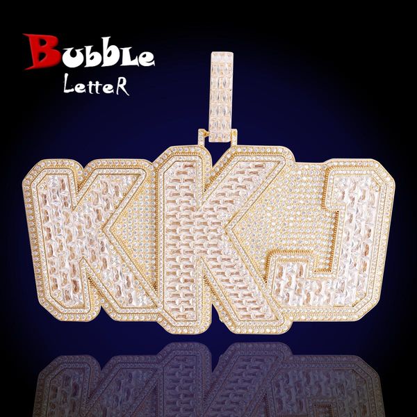 necklaces bubble letter big siamese baguette necklace custom name chain for men iced out pendant hip hop rock rapper jewelry, Silver
necklaces bubble letter big siamese baguette necklace custom name chain for men iced out pendant hip hop rock rapper jewelry, Silver