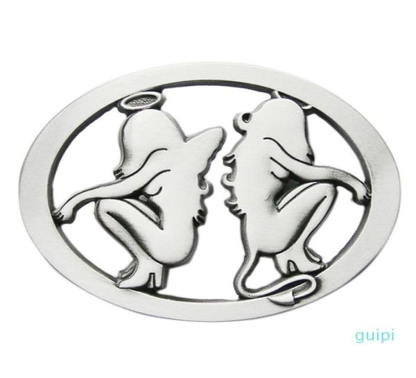 new vintage angel girl devil girl biker rider oval belt buckle3789086, Slivery;black
new vintage angel girl devil girl biker rider oval belt buckle3789086, Slivery;black