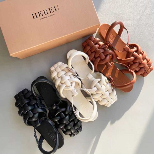 niche hereu napa sheepskin woven roman sandals with soft one line buckle front and back strap flat bottomed women's shoes, Black
niche hereu napa sheepskin woven roman sandals with soft one line buckle front and back strap flat bottomed women's shoes, Black