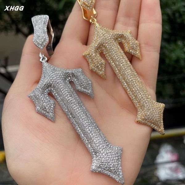 central cee same full diamond solid trapstar hip hop sword cross pendant rap ornament, Silver
central cee same full diamond solid trapstar hip hop sword cross pendant rap ornament, Silver