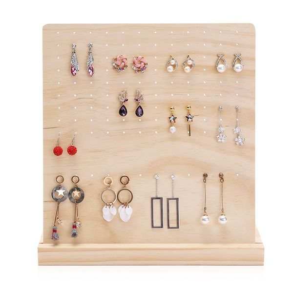 boxes wood 108 holes earring jewelry hanger stand organizer holder jewelry rack storage display stand store home decoration, Black;white
boxes wood 108 holes earring jewelry hanger stand organizer holder jewelry rack storage display stand store home decoration, Black;white