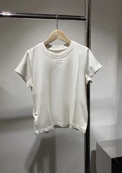 aw king 2023 spring designer summer new women's cotton foam letter printing wang old short-sleeved t-shirt new high end 60ess, White
aw king 2023 spring designer summer new women's cotton foam letter printing wang old short-sleeved t-shirt new high end 60ess, White