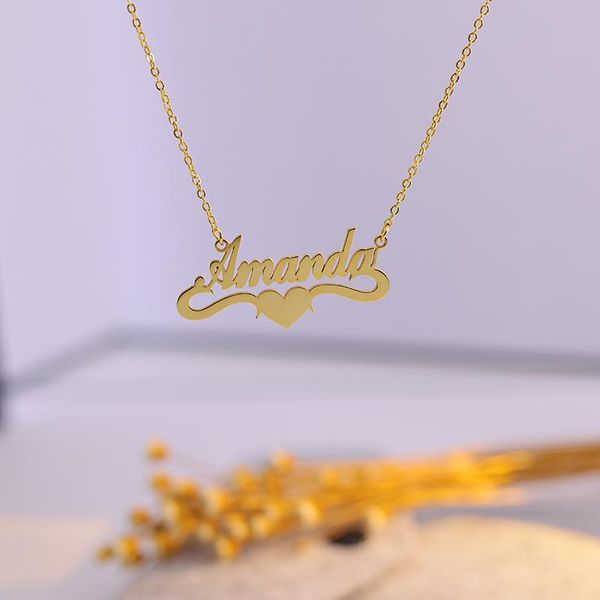 necklaces custom gold plated name heart necklace name pendant necklace for mother women gifts 925 silver jelwery
necklaces custom gold plated name heart necklace name pendant necklace for mother women gifts 925 silver jelwery