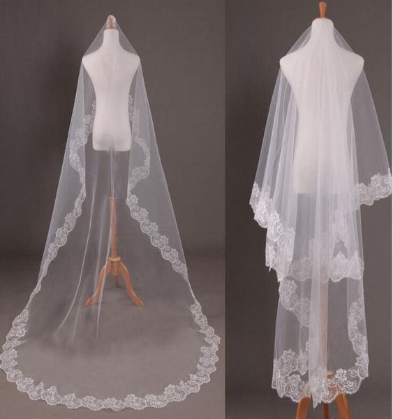 new elegant 1 layer white wedding bridal veils lace edge wedding accessories 15235 meters length wedding veils4041649, Black
new elegant 1 layer white wedding bridal veils lace edge wedding accessories 15235 meters length wedding veils4041649, Black