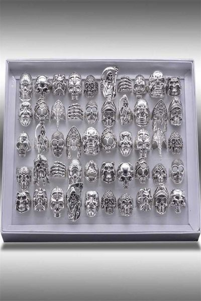 20pcs skull ring punk vintage skeleton rings goldblack mens mixed rings jewelry whole lots party gift 2110122024915, Silver
20pcs skull ring punk vintage skeleton rings goldblack mens mixed rings jewelry whole lots party gift 2110122024915, Silver