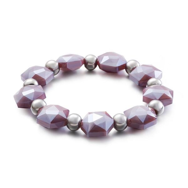 bangle fashion beads bracelets stainless steel glass beaded bracelets jewelry for women, Black
bangle fashion beads bracelets stainless steel glass beaded bracelets jewelry for women, Black