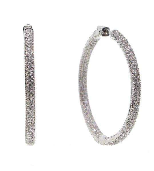 new micro pave cz big hoop earring 25mm 50mm 2 sized fashion jewelry cubic zirconia shiny silver plated classic jewelry2931705, Golden;silver
new micro pave cz big hoop earring 25mm 50mm 2 sized fashion jewelry cubic zirconia shiny silver plated classic jewelry2931705, Golden;silver