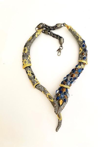 necklaces women's jewelry neck chains gorgeous designer signed choker pave crystal snake runway necklace accessories christmas gift, Silver
necklaces women's jewelry neck chains gorgeous designer signed choker pave crystal snake runway necklace accessories christmas gift, Silver