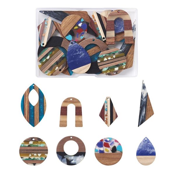 other 16pcs colorful natural wood resin geometric charms round teardrop pendant for diy earring necklace jewelry making accessories
other 16pcs colorful natural wood resin geometric charms round teardrop pendant for diy earring necklace jewelry making accessories