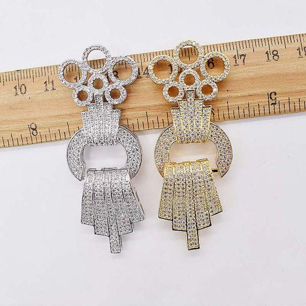 polish more strings white/ yellow zircon jewelry clasp wholesale clasps/hooks fppj for diy, Blue
polish more strings white/ yellow zircon jewelry clasp wholesale clasps/hooks fppj for diy, Blue