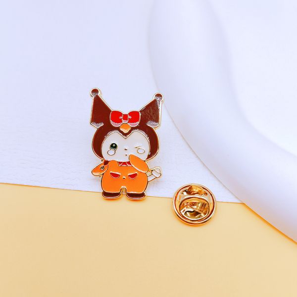 orange kuromi brooch cute anime movies games hard enamel pins collect metal cartoon brooch backpack hat bag collar lapel badges, Blue
orange kuromi brooch cute anime movies games hard enamel pins collect metal cartoon brooch backpack hat bag collar lapel badges, Blue