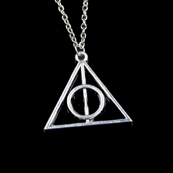 necklaces 20pcs 32mm deathly hallows necklace short long diy handmade pendant necklace women men fashion jewelry gift, Silver
necklaces 20pcs 32mm deathly hallows necklace short long diy handmade pendant necklace women men fashion jewelry gift, Silver