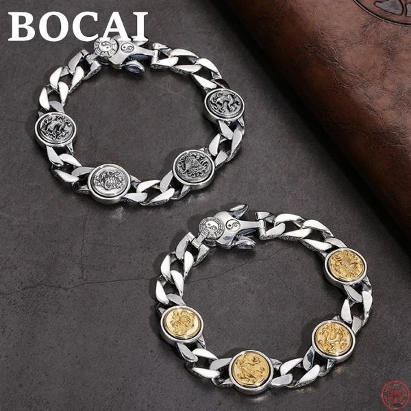 bangle bocai s925 sterling silver bracelets 2022 new fashion four sacred beasts rotatable eight diagrams hand chain pure argentum, Black
bangle bocai s925 sterling silver bracelets 2022 new fashion four sacred beasts rotatable eight diagrams hand chain pure argentum, Black