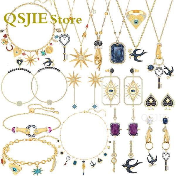 necklaces 2022 original fashion jewelry swa 1 1 exquisite tarot charm necklace austrian crystal luxury lady necklace gift, Silver
necklaces 2022 original fashion jewelry swa 1 1 exquisite tarot charm necklace austrian crystal luxury lady necklace gift, Silver