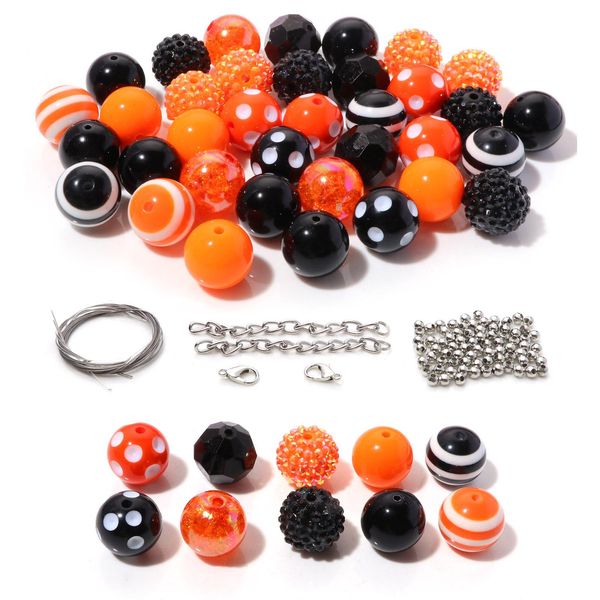 crystal 1 set(approx 50 pcs) acrylic halloween beads for diy necklace jewelry round at random color stripe pattern beads jewelry 20mm
crystal 1 set(approx 50 pcs) acrylic halloween beads for diy necklace jewelry round at random color stripe pattern beads jewelry 20mm