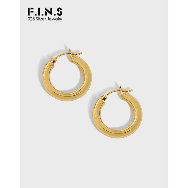 huggie f.i.n.s classic geometric circle authentic s925 sterling silver earrings round hoop smooth earrings prevent allergy fine jewelry, Golden;silver
huggie f.i.n.s classic geometric circle authentic s925 sterling silver earrings round hoop smooth earrings prevent allergy fine jewelry, Golden;silver