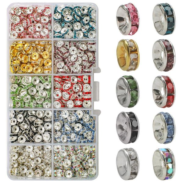 crystal 1000pcs 6mm metal rhinestone rondelle crystal loose spacer round beads for jewelry making diy bracelet necklace earing accessory
crystal 1000pcs 6mm metal rhinestone rondelle crystal loose spacer round beads for jewelry making diy bracelet necklace earing accessory