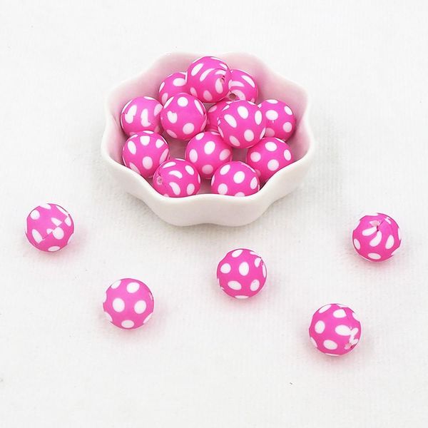 crystal chenkai 50pcs 15mm pink ball print silicone beads baby round shaped beads teething bpa diy sensory chewing toy accessories
crystal chenkai 50pcs 15mm pink ball print silicone beads baby round shaped beads teething bpa diy sensory chewing toy accessories