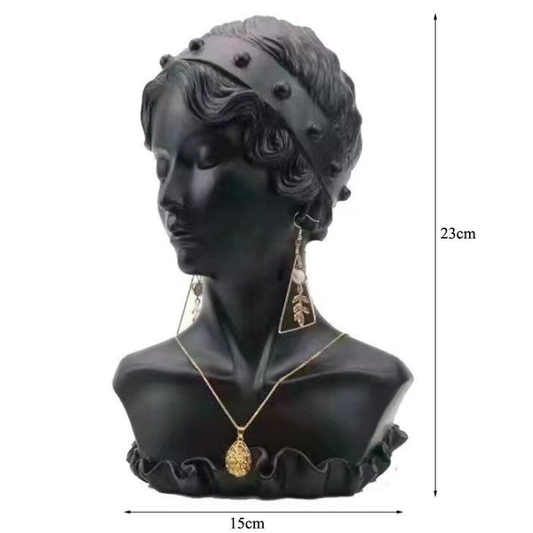 boxes luxurious beautiful girl resin model earrings necklace jewelry display stand pgraph jewellery gem lightbox necklace display, Black;white
boxes luxurious beautiful girl resin model earrings necklace jewelry display stand pgraph jewellery gem lightbox necklace display, Black;white