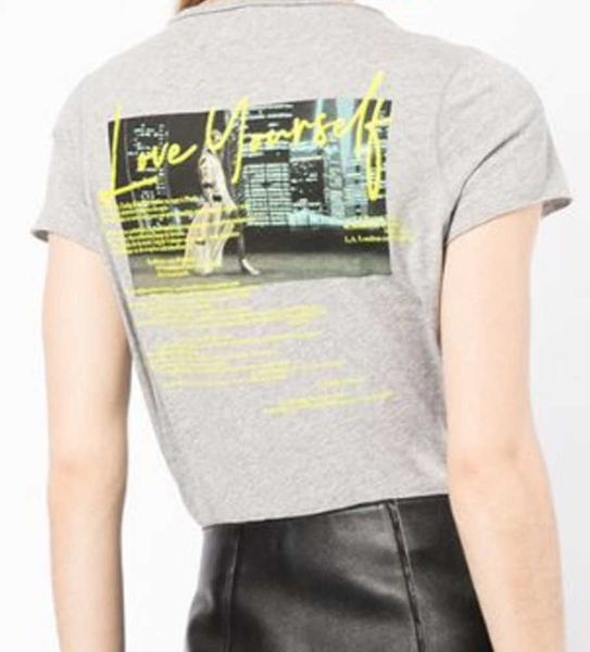 zadig voltaire 23ss women designer t shirt summer new fashion goddess digital print classic v-neck cotton short sleeve, White
zadig voltaire 23ss women designer t shirt summer new fashion goddess digital print classic v-neck cotton short sleeve, White