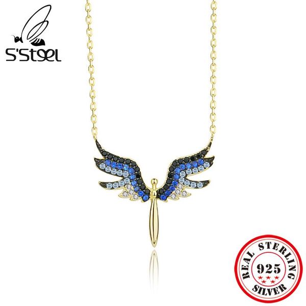 necklaces s'steel 925 sterling silver angel wing pendant necklace for women statement gold chain necklaces turquoise y2k designer jewel
necklaces s'steel 925 sterling silver angel wing pendant necklace for women statement gold chain necklaces turquoise y2k designer jewel