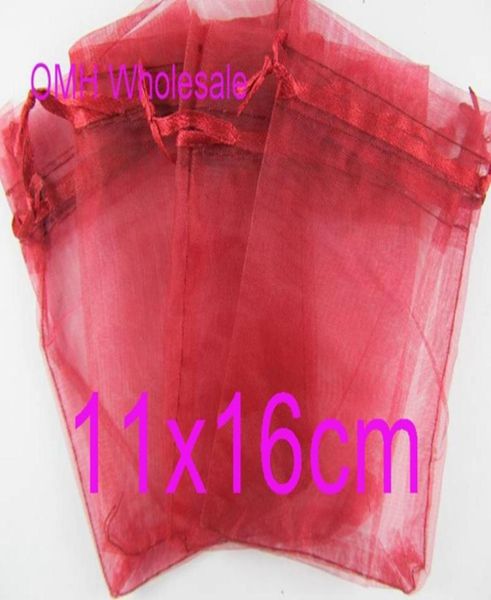omh whole 11x16cm packaging 100pcs wine red color jewelry festival wedding christmas voile organza packaging gift bags bz0926021908, Black;white
omh whole 11x16cm packaging 100pcs wine red color jewelry festival wedding christmas voile organza packaging gift bags bz0926021908, Black;white
