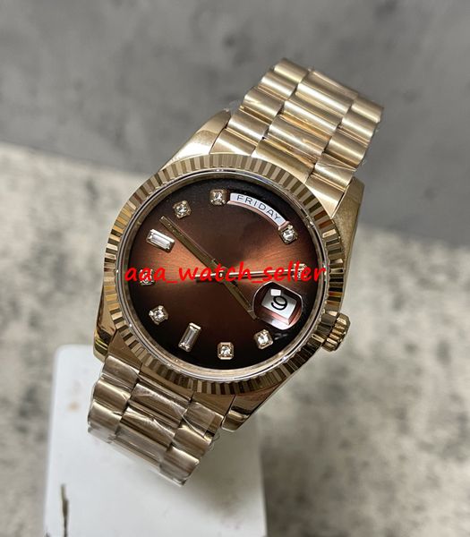 2 colors bp maker lady watches 36mm dd 128235 228235 diamond dial fluted bezel mechanical automatic movement 2 end links president bracelet, Slivery;brown
2 colors bp maker lady watches 36mm dd 128235 228235 diamond dial fluted bezel mechanical automatic movement 2 end links president bracelet, Slivery;brown