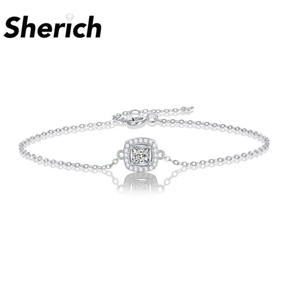bangle sherich princess square shape 0.5ct moissanite s925 sterling silver light luxury sparkling charming bracelet women brand jewelry, Black
bangle sherich princess square shape 0.5ct moissanite s925 sterling silver light luxury sparkling charming bracelet women brand jewelry, Black