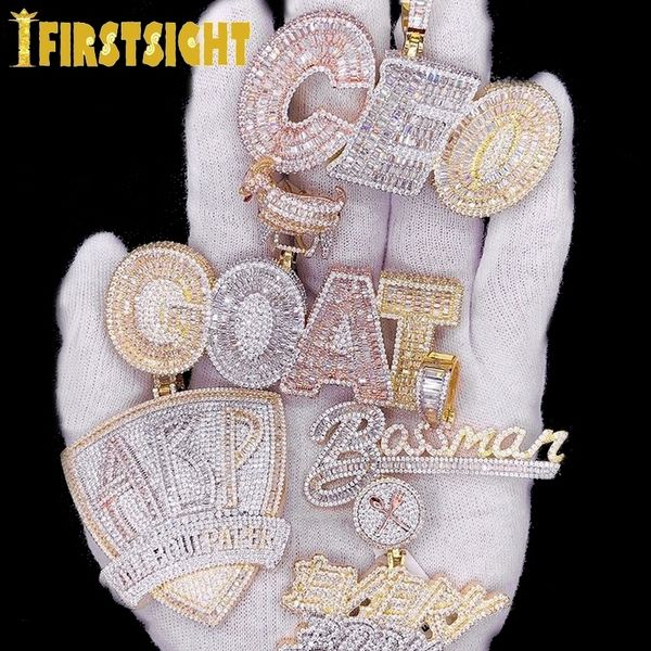 chokers iced out bling cz letter pendant necklace various design 5a zircon two tone color badge charm necklaces men s hip hop jewelry 230519, Golden;silver
chokers iced out bling cz letter pendant necklace various design 5a zircon two tone color badge charm necklaces men s hip hop jewelry 230519, Golden;silver