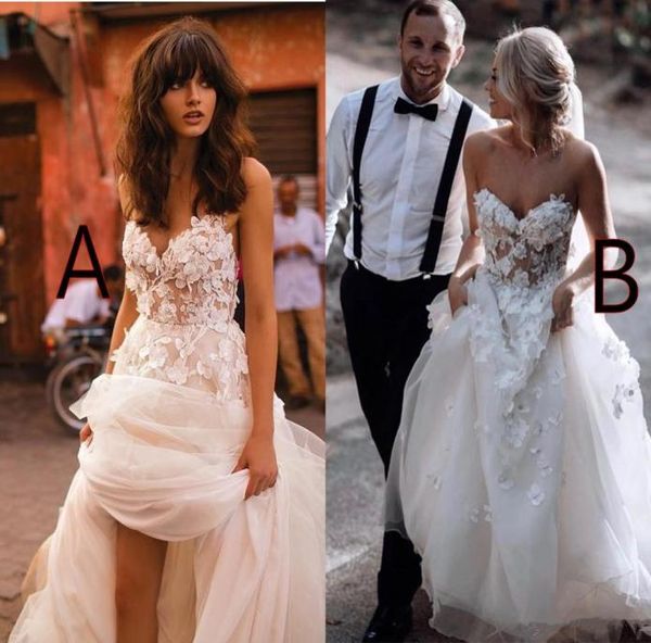 spaghetti tiered skirt backless plus size elegant garden country toddler bridal gowns liz martinez beach wedding dresses with 3d f3472124, White
spaghetti tiered skirt backless plus size elegant garden country toddler bridal gowns liz martinez beach wedding dresses with 3d f3472124, White