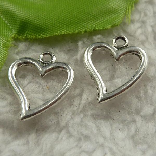 other 360 pieces antique silver heart charms 19x15mm #4284
other 360 pieces antique silver heart charms 19x15mm #4284